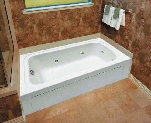 AVAILABLE IN SKIRTED TUBS Drain Not Included AWP6032SK700 60X32 SKIRTED WHIRLPOOL - AVAILABLE IN WHITE AND BISCUIT ATO6032SK700 60X32 SKIRTED TUB - AVAILABLE IN WHITE AND BISCUIT AWP6036SK700 60X36
