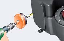 Ø 0 Ø 0 PRESSURE SENSOR Pressure sensor controlled pump with nonchokable impeller.