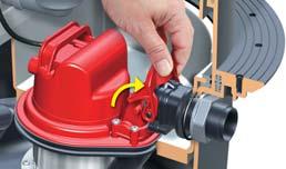 Even in the event of a pipe burst or flooding, the pump discharges water out of the house and into the sewer.
