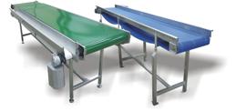 Conveyors & In-feed Buffers Conveyors We offer PVC & PE module conveyors for any application in the food processing industry.