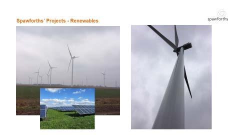 Some examples of Spawforths Renewable Energy