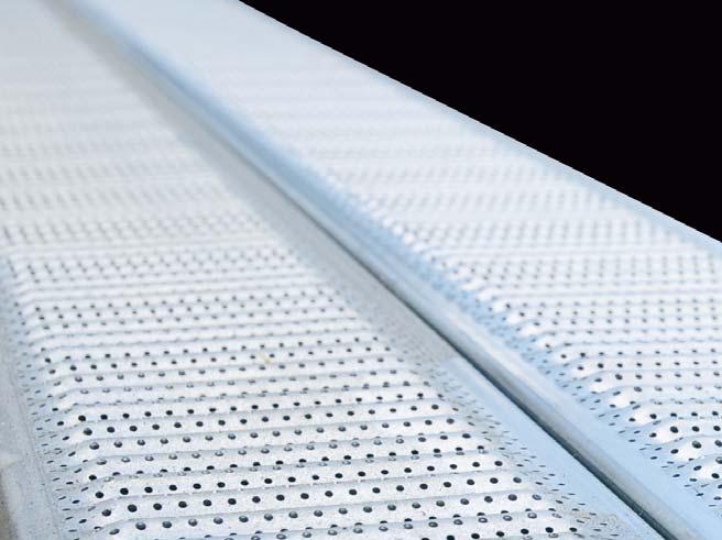 All floor parts are galvanized for lasting durability and feature a unique