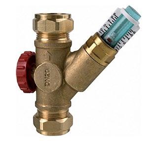 HEF7 Installation and maintenance manual 18 Setting the valve regulating the bleed-off flow Water evaporation is caused by a higher water vapour pressure in the evaporative panel than in the air