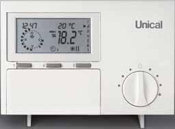 LKON SLIM HE Regolafacile std. supplied The boiler controls are within easy reach thanks to the remote controller REGOLFCILE.