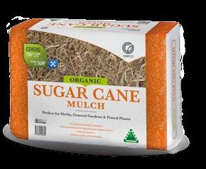 Oreco Value Range Organic Sugar Cane Mulch Multi Purpose Potting Mix 7m 2 14m 2 when replenishing Organic Sugar Cane Mulch is made from the leaves of sugar cane plants.