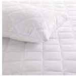 10. Mattress & Pillow Protectors Quilted & Waterproof Protectors Quilted 50% Cotton Pillow Protector 75x50cm 5,69 7,00 50% Polyester Quilted Mattress Single