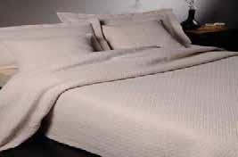 12. Portuguese Bedspreads Blended Cotton, Polyester & Polypropylene Dax & Marino Single 180x265cm 26,02 32,00 (Various colours) Double 220x265cm