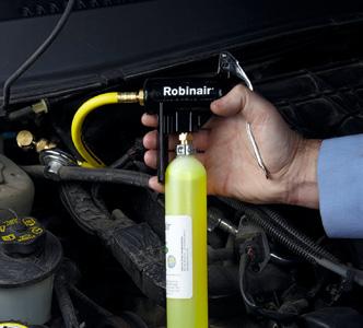 UV dye leak detection Robinair s ultraviolet leak detection kits help you find leaks fast, because you can actually see the leak.