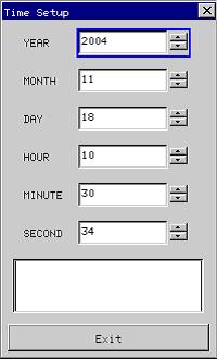 information window (figure 4-2-3) will be displayed.