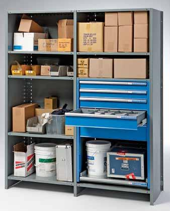 VEHICLE SERVICES KEY FEATURES: High density: With Lista Shelf Converter drawers, you use the full cubic capacity of your storage space.