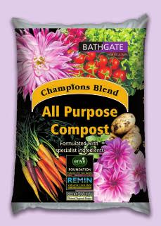 Choose our enriched Champions Blend for optimum performance A premium compost blend formulated with natural seaweed
