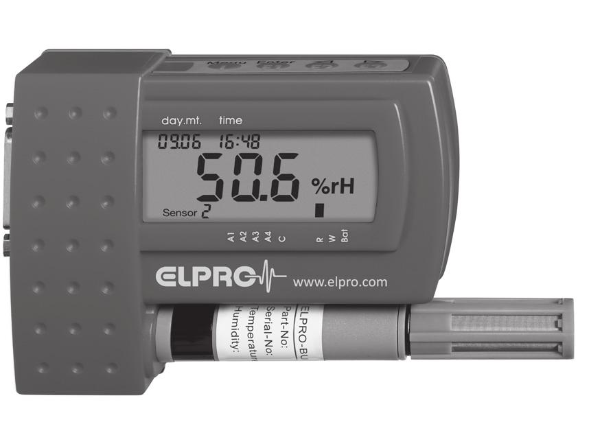 ECOLOG TH1 Data Logger System for and Humidity Part No. 800439 Part No.