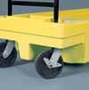 Tough polyethylene construction will not rust or corrode Dims: 66.5" L x 29" W x 43.88" H 8.752-567.0 Poly-Spillcart $ 917 8.752-568.