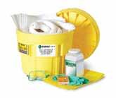 ENVIRONMENTAL CONTAINMENT CATALOG SPILL KITS SPILL KITS OIL ONLY, AGGRESSIVE & UNIVERSAL SPILL KITS Our Spill Kits contain everything needed to safely and effectively clean up any hazardous spill.