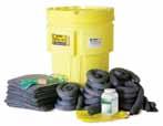 and MSDS Absorbs up to 62-gal (235 liters) 95-Gallon Eco Spill Kits Each kit contains: 1 (95-gal) Salvage  and MSDS Absorbs up to 62-gal (235 liters) 8.752-333.0 OIL ONLY $679 8.752-329.