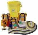ENVIRONMENTAL CONTAINMENT CATALOG Filtration Systems SPILL KITS Filtration Systems LARGE & EXTRA LARGE TOTE SPILL KITS Large Tote Large Tote contains: 1 Large Tote w/ 4" wheel set 150 Pads 10 Large