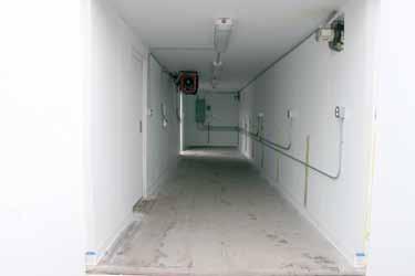 fluorescent (20 foot x 2) (40 foot x 4) Painted exterior Recessed plumbing AVAILABLE OPTIONS: Electrical panel (up to 200 amps) Electrical outlets: