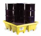 ENVIRONMENTAL CONTAINMENT CATALOG SPILL PALLETS SPILLPALLETS Avoid a violation with our Poly Spill Pallets. Meets EPA / CFR Regulation.