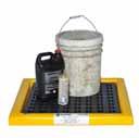 SPILL PALLETS Filtration Systems ENVIRONMENTAL CONTAINMENT CATALOG Filtration Systems DRIP DAM LEAK DIVERTER Available in various and custom sizes, this funnel-style fast-response tool will channel