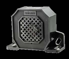 Dual Function Dual Function warning alarms provide two types of audible warning in the one unit. The first is a standard tonal reversing alarm sound, warning of an approaching / reversing vehicle.