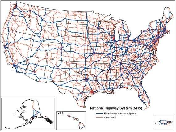National Statistics: 4,059,340 miles of Roads