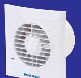 Axial Fans 100mm (Bathroom)/150mm (Kitchen) Silent Fan 100 Bathroom/ Toilet Fan Silhouette 100/SELV Bathroom/ Toilet Fan Silhouette 150 Kitchen Fan Silent intermittent bathroom fan with two speeds