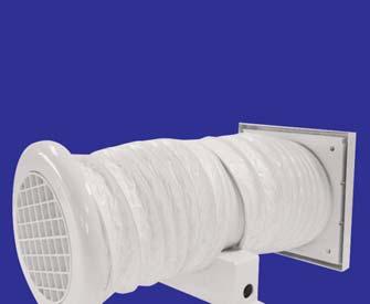 Dichroic halogen lamp Two speed selectable motor The Vent-Axia Minivent ducted shower fan kit includes all the components