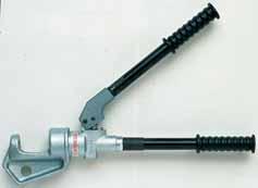 Cu-crimping in utilities tested together with Elpress pumps and terminals length 25 mm, incl fork and quick coupling, width 145 mm weight 4.