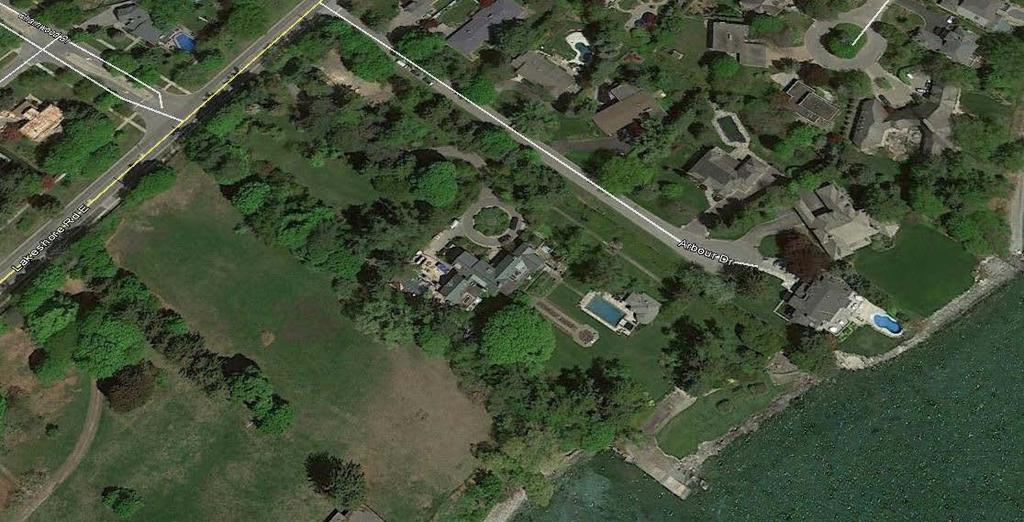 Figure 3: Aerial image of estate (Google Earth Pro, 2015) 2.