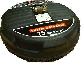 This surface cleaner is designed for fast cleaning time of driveways, warehouse,