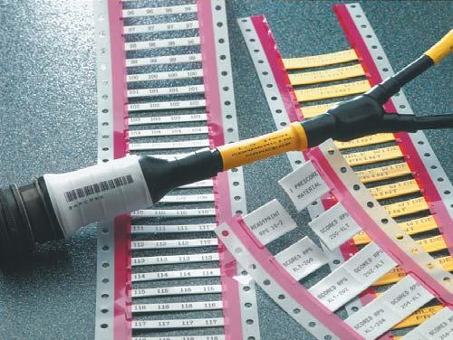 Wire and Harness ID Products RPS markers are heat shrinkable marking sleeves for wire and cable identification.