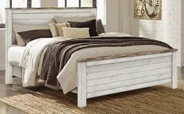 Slim profile dual USB charger located on back of night stand tops Beds available: King Sleigh Bed