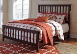 available: King Panel Bed (56/58/97) King/Cal King Panel HB (58/B100-66) Cal King Panel Bed (56/58/94) Classic craftsman style group in a warm brown oak