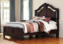 features an AC power supply with 2 USB charging ports Drawers feature ball bearing side guides and fully finished drawer interiors Beds available: King Sleigh Bed (56/58/97) Cal King Sleigh Bed