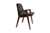 WDC 400 Woven Leather Side / Dining Chair W 18 x D 17.25 x S H 17.