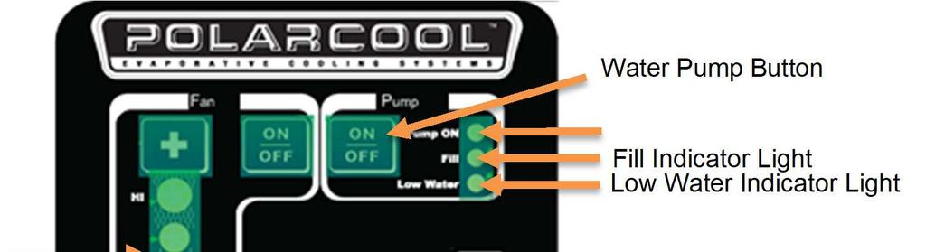 Controls PolarCool 18, 24, and 36 Variable Speed units feature a user friendly control panel interface with status indicator lights.