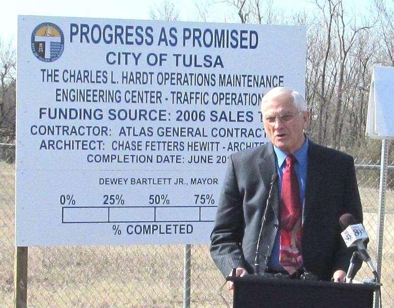 Honoring Charles Hardt, Tulsa s