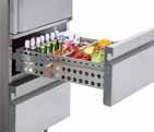 Optional fully extendable work out drawer Avoids heat ingress and reduces