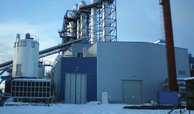 Location: Pori, Finland Steam boiler plant: 70 t/h, 13 bar, 220 C Fuel: Heavy fuel oil Unicon ST40 at Storuman Värme AB The