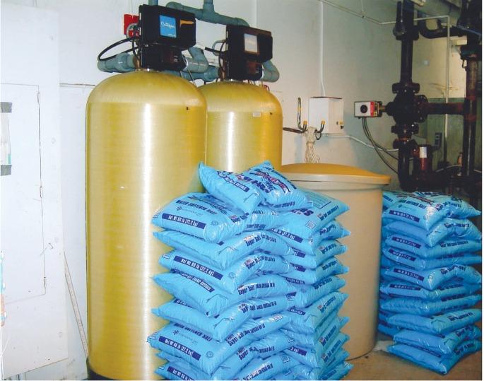 Water softeners waste water and