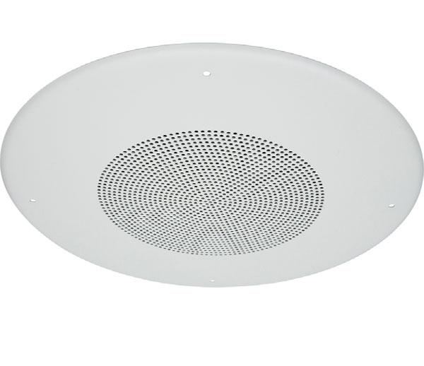 8-Inch Dual Voltage Speaker for Fire and General Signaling Systems PRELIMINARY DN-60915:A General The SPCW8 8" ceiling speaker with listed enclosure provides a solution for ceiling-mount