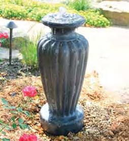 98 #78057 Gray Slate Fountain Kit - XLg 16" L x 16" W x 37" H (Unit Weight: 64.8 lbs.) MSRP $419.
