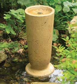 98 #78058 Crushed Coral Fountain Kit - XLg 16" L x 16" W x 37" H (Unit Weight: 60.4 lbs.) MSRP $419.