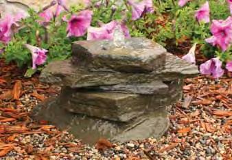 Add gravel or decorative pebbles to cover the liner and bucket