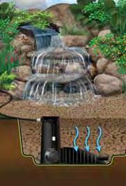 This kit contains all the necessary components to create a Pondless Waterfall.