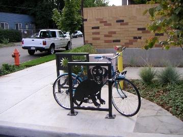 to building face ARTISTIC BIKE RACKS High High Artistic and functional Promotes increased use of park and trail Opportunity