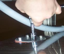 On the drain plumbing, the rinse drain tube needs to be removed from the plumbing, as well as the wash drain tube.