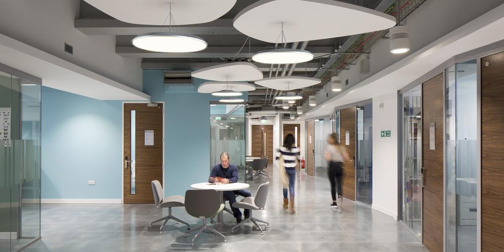 Creating inspirational learning spaces University facilities differ greatly from any other education environment.