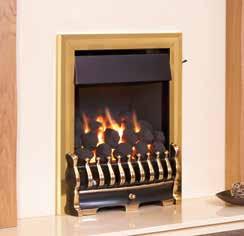 .. Open Fronted Plus Glass Fronted High Outset High Balanced Flue High Open fronted HE fires provide the look and feel of a real open fire with net efficiencies of up to 74%.