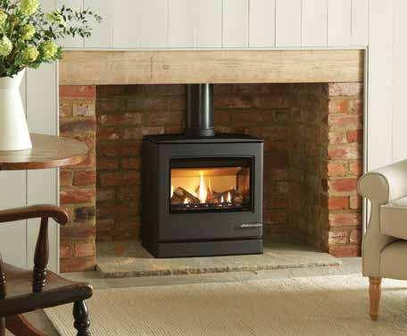CL8 Gas Stoves The largest in our family of CL gas stoves, the CL8 has the same gently curving lines, Thermostatic remote control and sophisticated stainless steel features as its smaller